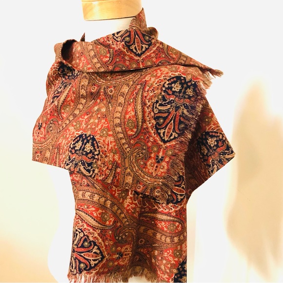 Paul Smith 100% Wool Scarf Wrap - Picture 1 of 6